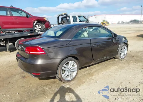 2012 Volkswagen Eos Executive from USA, damaged, VIN WVWFW7AH0CV000531
